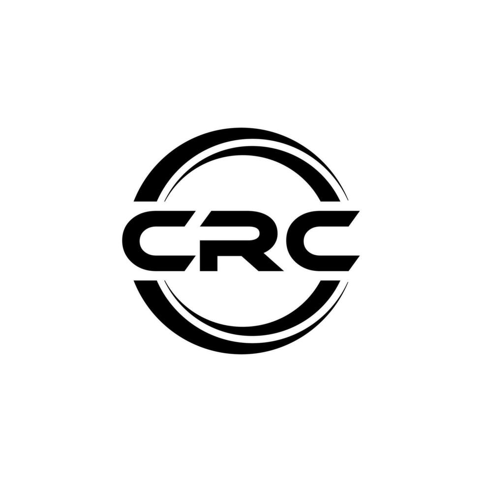 CRC logo conception, inspiration pour une unique identité. moderne élégance et Créatif conception. filigrane votre Succès avec le frappant cette logo. vecteur