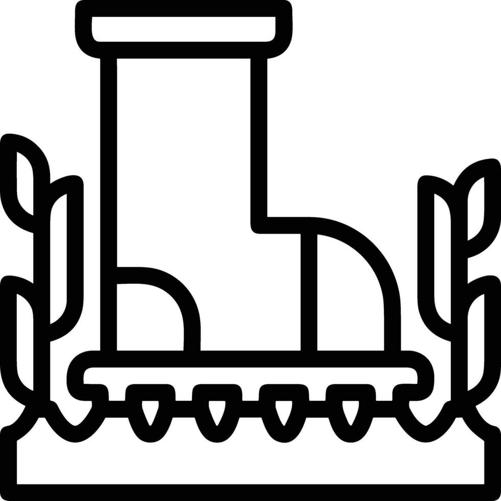 bottes symbole icône vecteur image. illustration de le démarrage chaussure chaussure conception image. eps dix