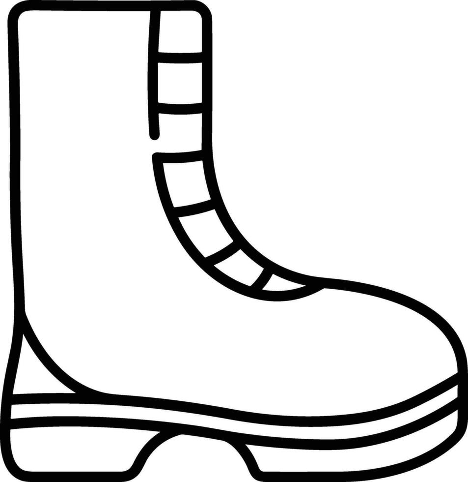 bottes symbole icône vecteur image. illustration de le démarrage chaussure chaussure conception image. eps dix