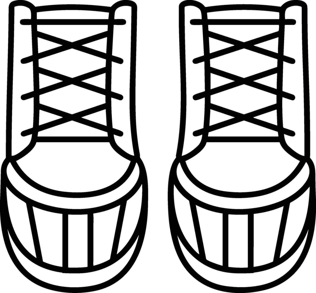 bottes symbole icône vecteur image. illustration de le démarrage chaussure chaussure conception image. eps dix