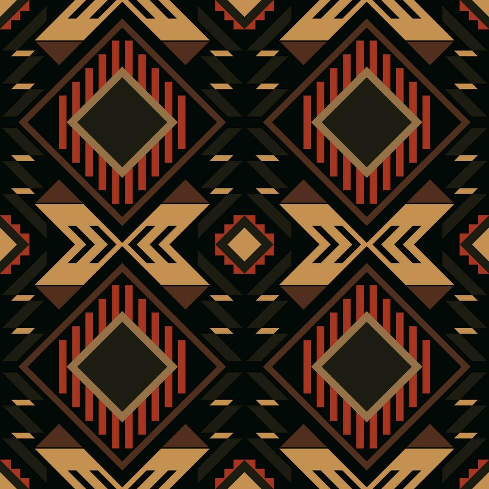 mexicain sans couture modèle. aztèque, navajo géométrique imprimer. ethnique conception fond d'écran, tissu, couverture, textile, tapis, couverture. vecteur