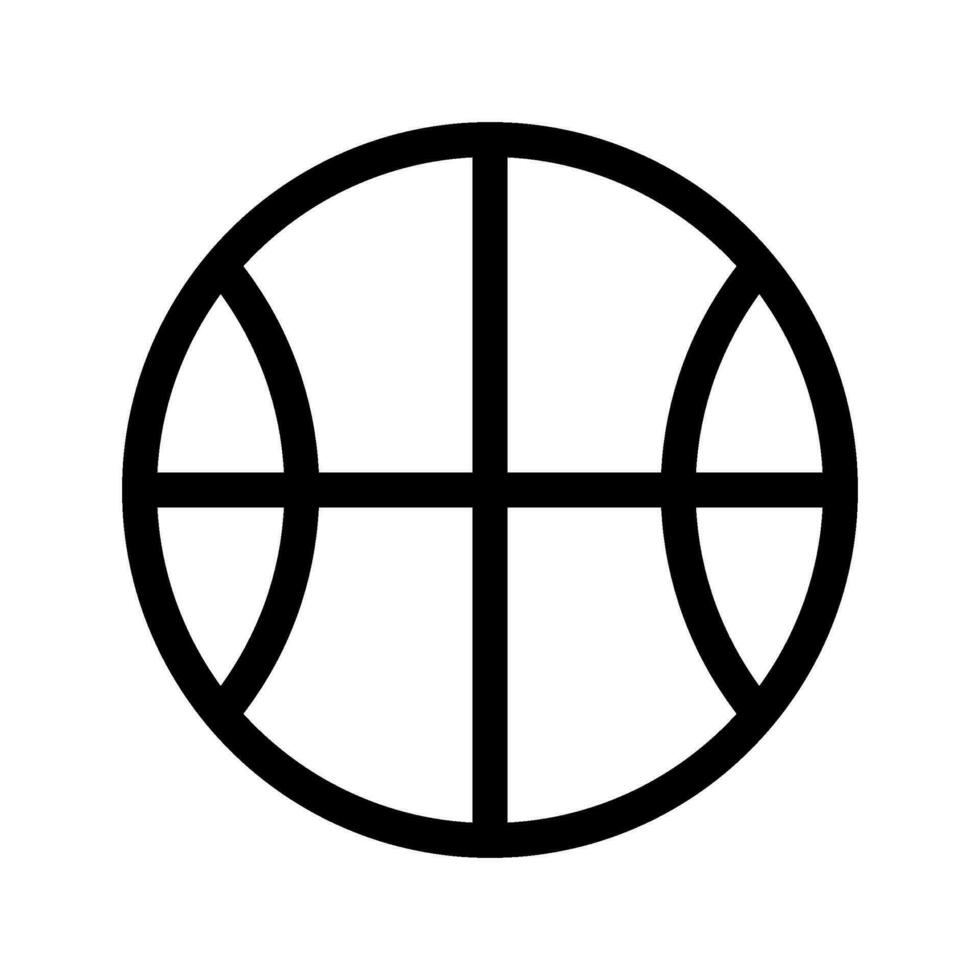 basketball icône vecteur symbole conception illustration