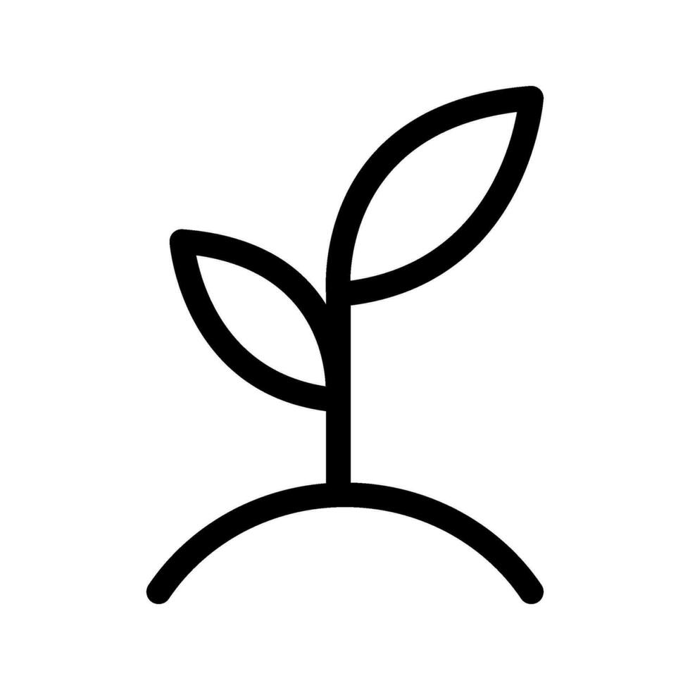 grandir icône vecteur symbole conception illustration
