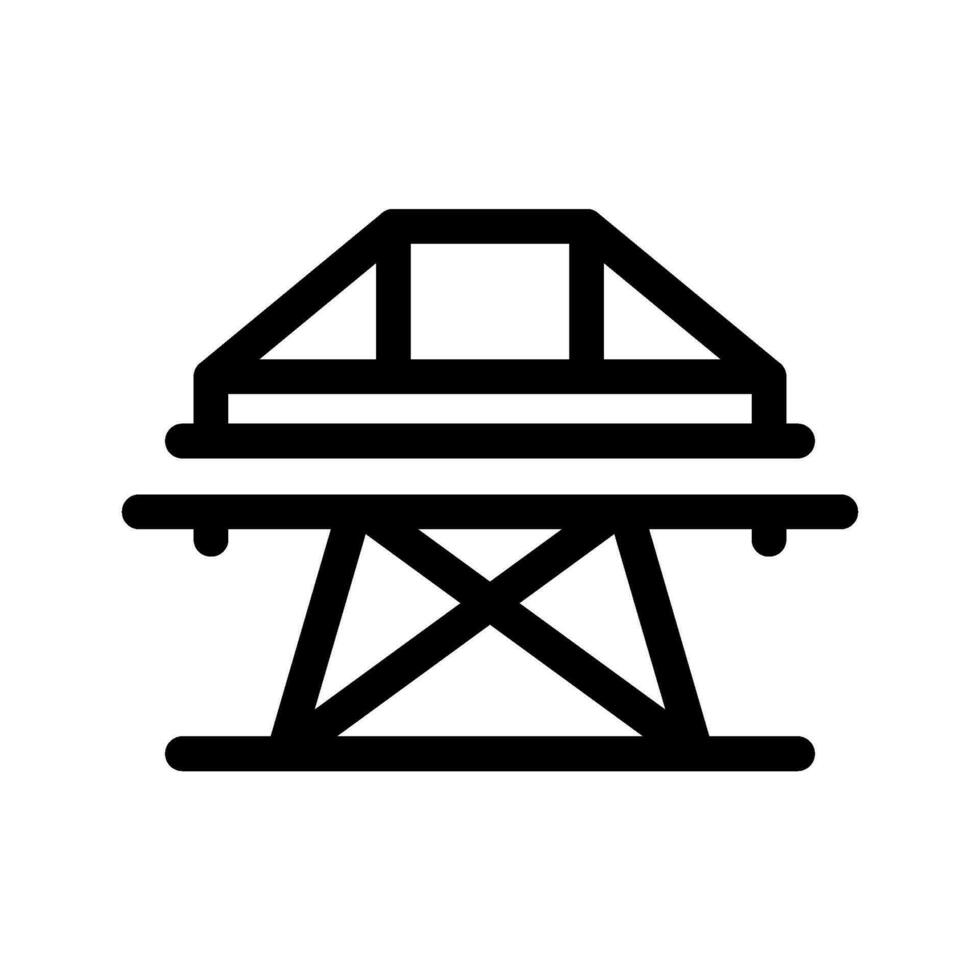 électrique la tour icône vecteur symbole conception illustration