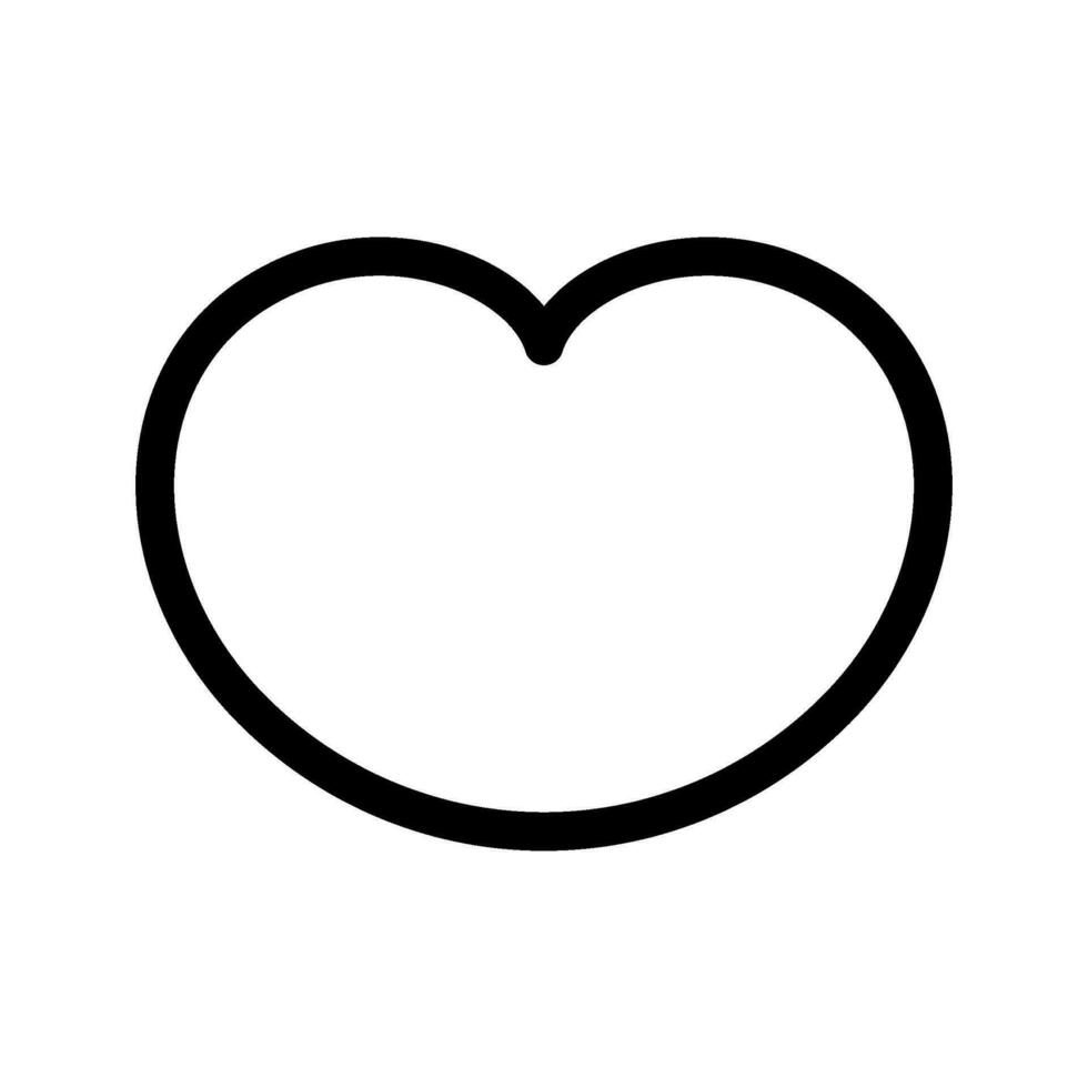 cœurs icône vecteur symbole conception illustration