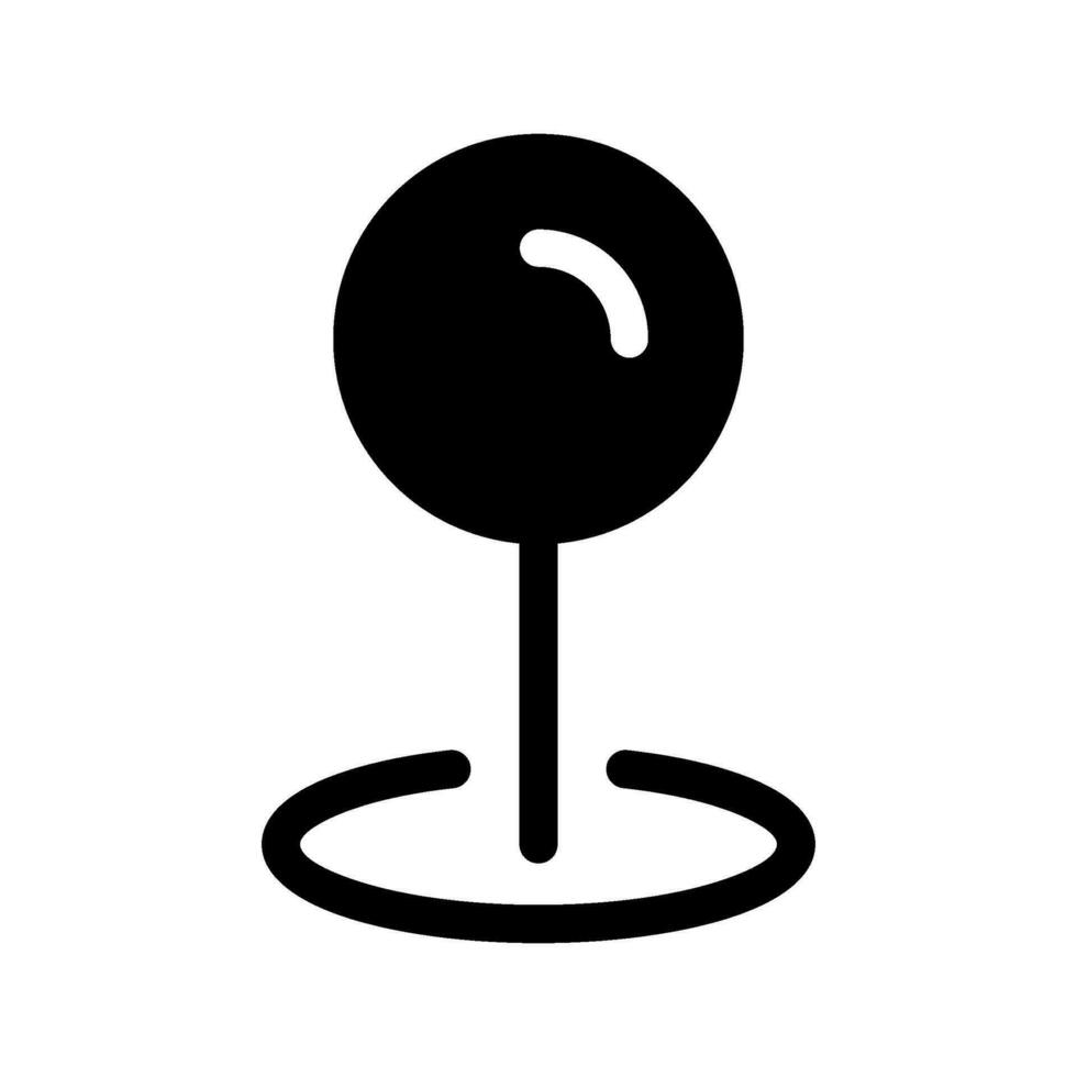 emplacement icône vecteur symbole conception illustration