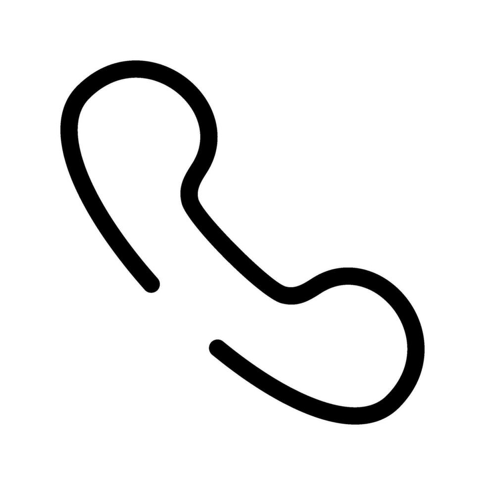 Téléphone icône vecteur symbole conception illustration