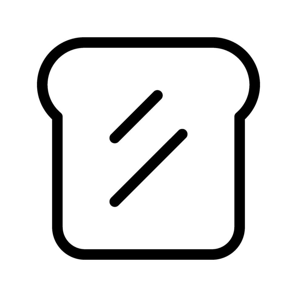 pain icône vecteur symbole conception illustration