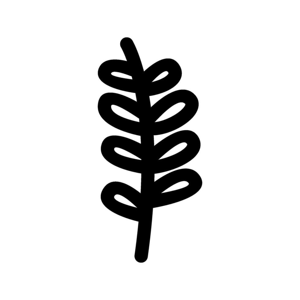 olive branche icône vecteur symbole conception illustration