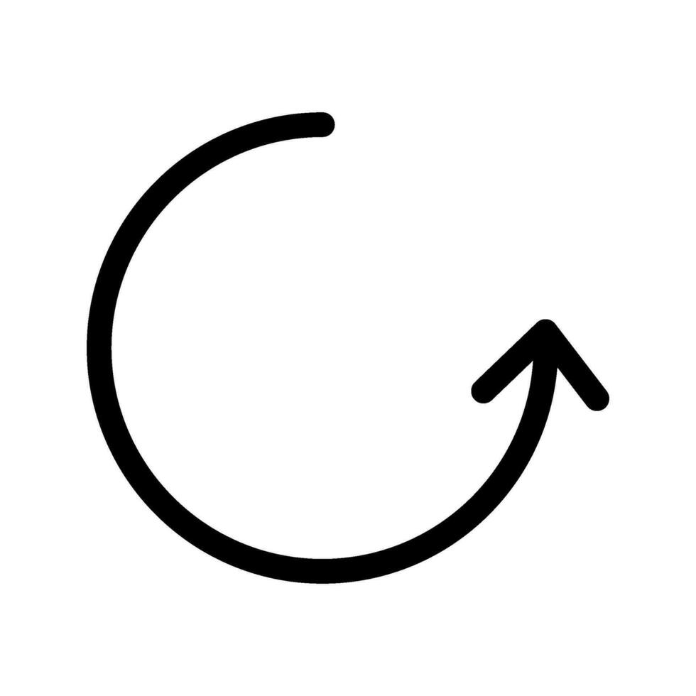 synchroniser icône vecteur symbole conception illustration