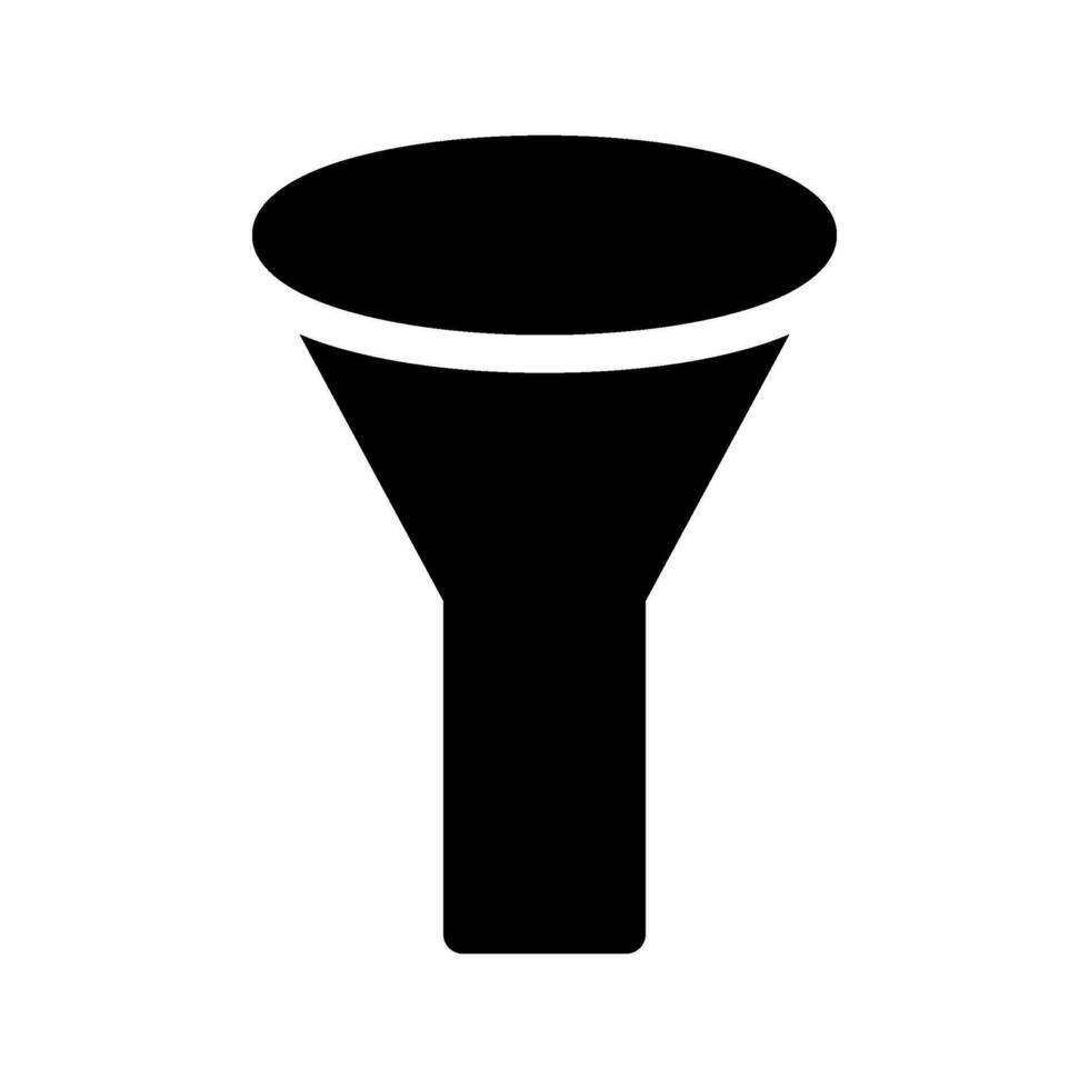 filtre icône vecteur symbole conception illustration
