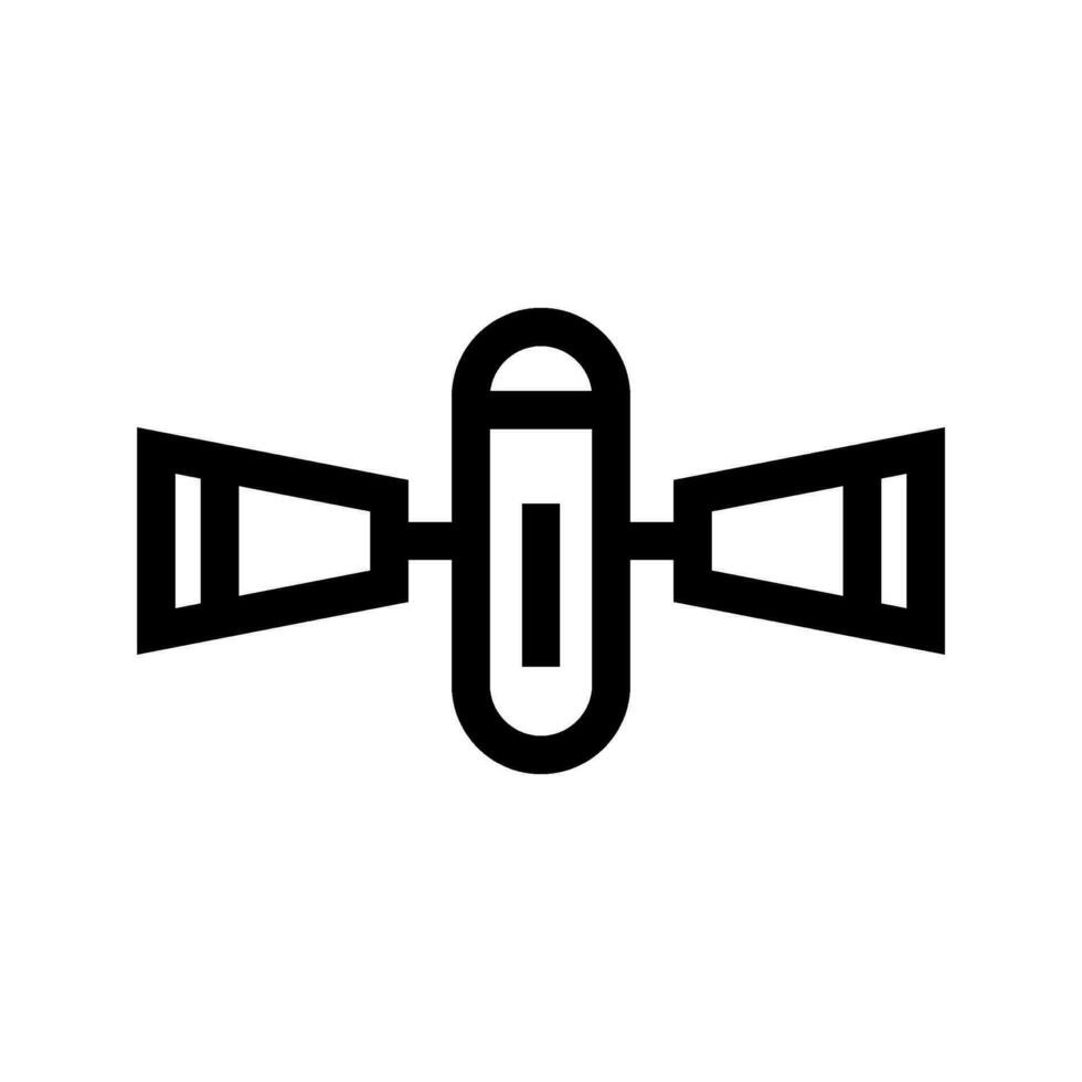 Satellite icône vecteur symbole conception illustration