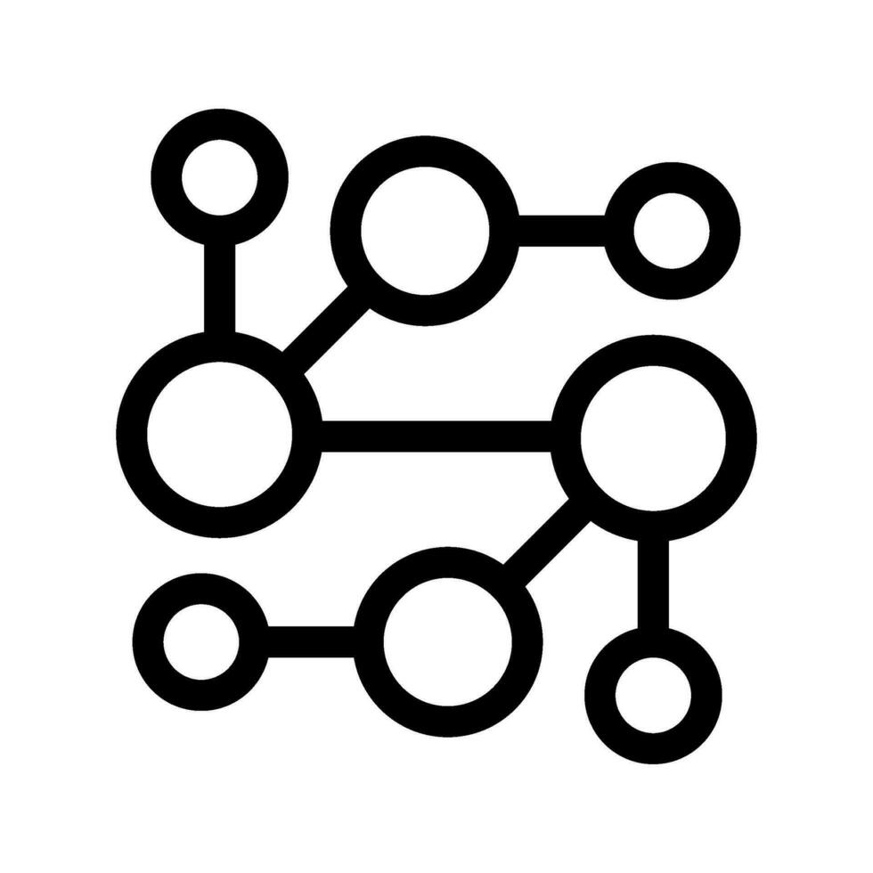 réseau icône vecteur symbole conception illustration