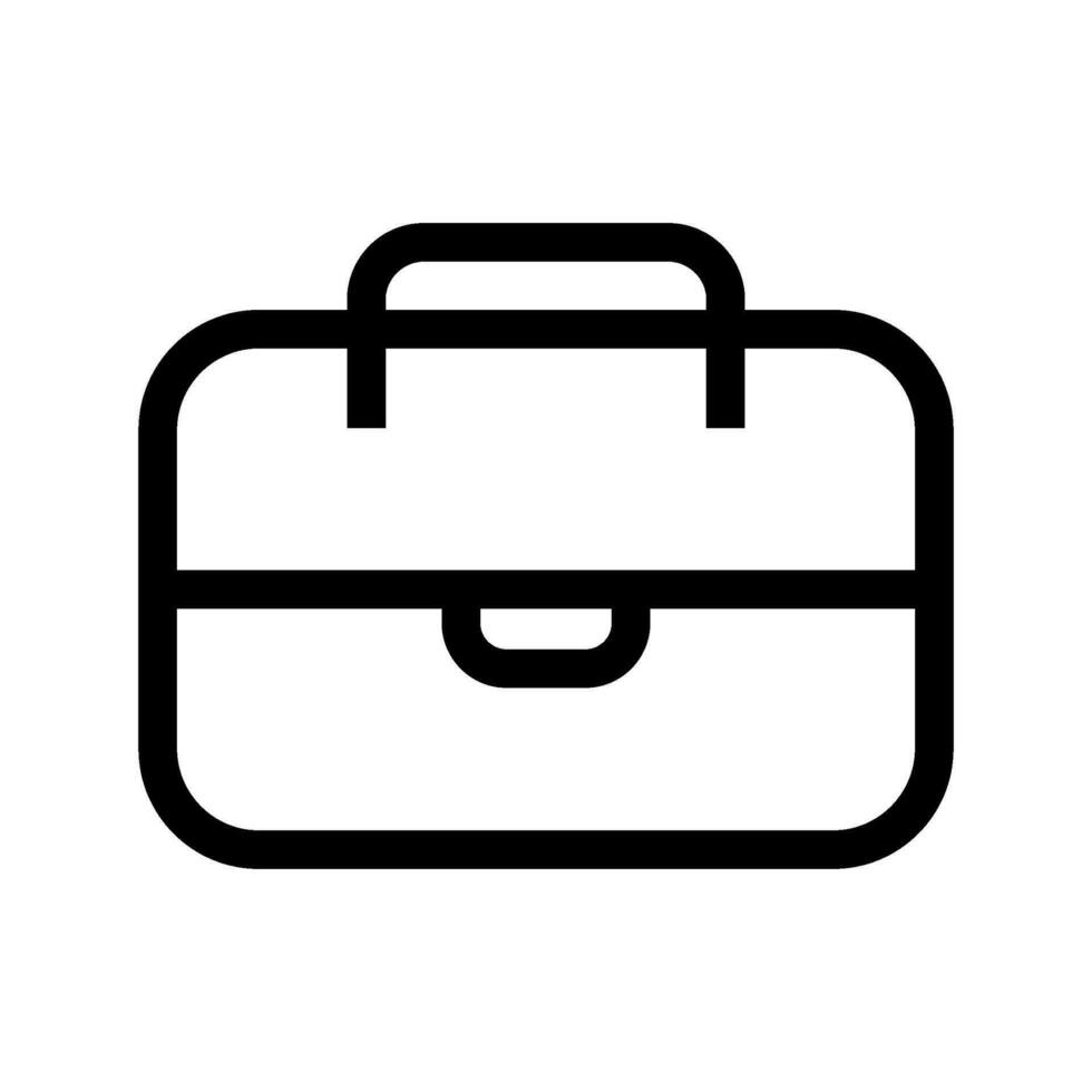 valise icône vecteur symbole conception illustration