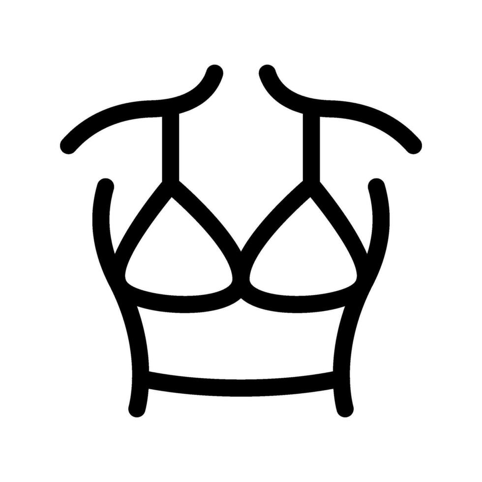 soutien-gorge icône vecteur symbole conception illustration