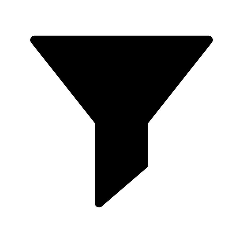 filtre icône vecteur symbole conception illustration