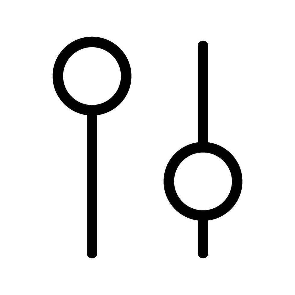 réglage icône vecteur symbole conception illustration