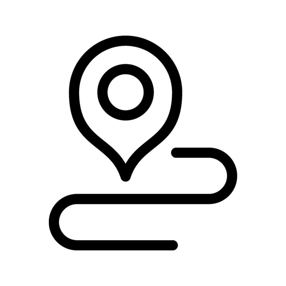 épingle icône vecteur symbole conception illustration