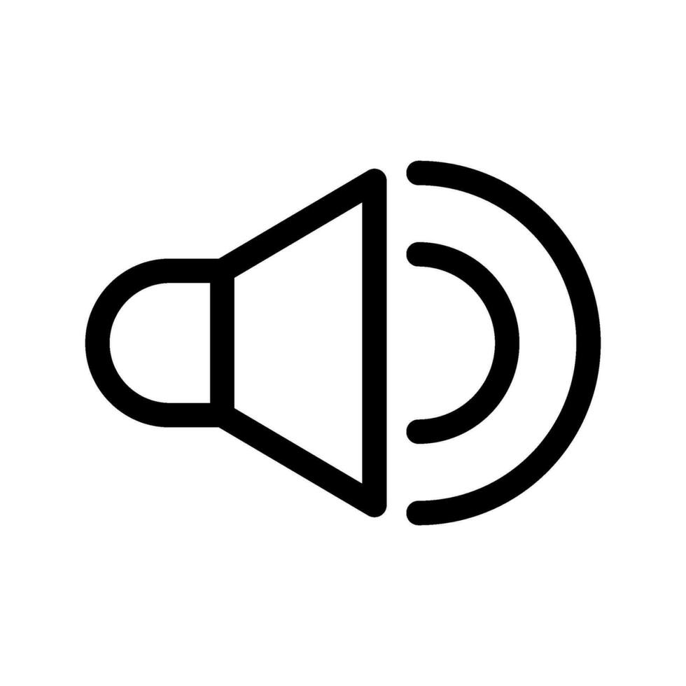 le volume icône vecteur symbole conception illustration