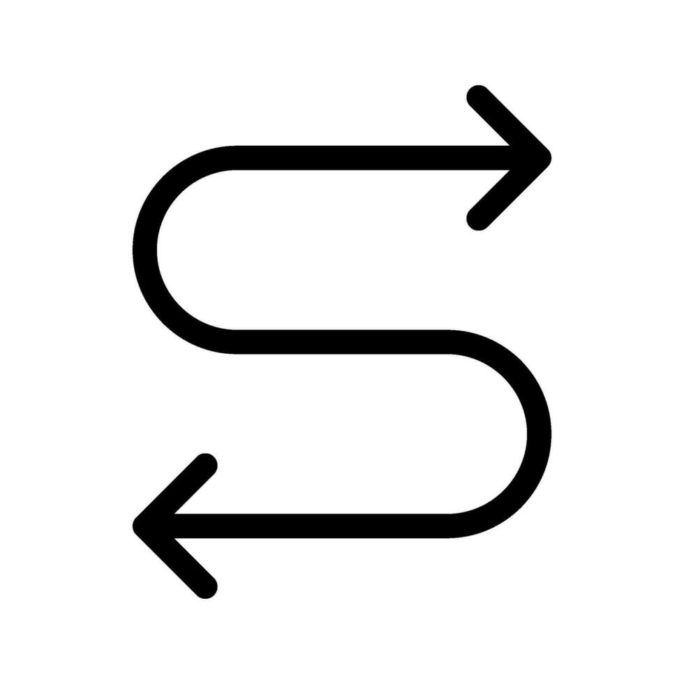 directions icône vecteur symbole conception illustration