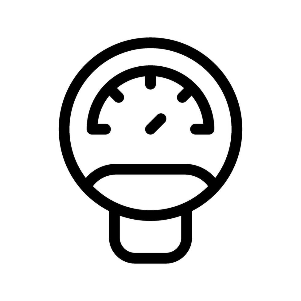 pression icône vecteur symbole conception illustration
