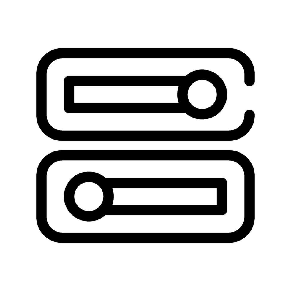 commutateur icône vecteur symbole conception illustration