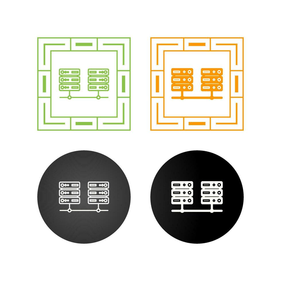 icône de vecteur de serveur