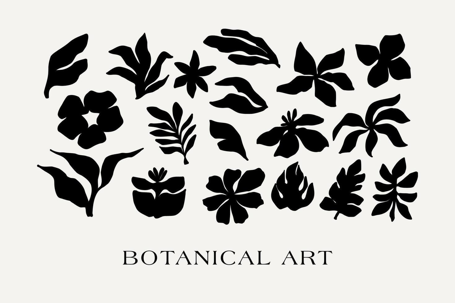 abstrait sensationnel floral affiche y2k. moderne branché minimaliste style. main tiré pour fond d'écran, mur décor, tissu, carte postale, couverture, modèle, bannière. vecteur