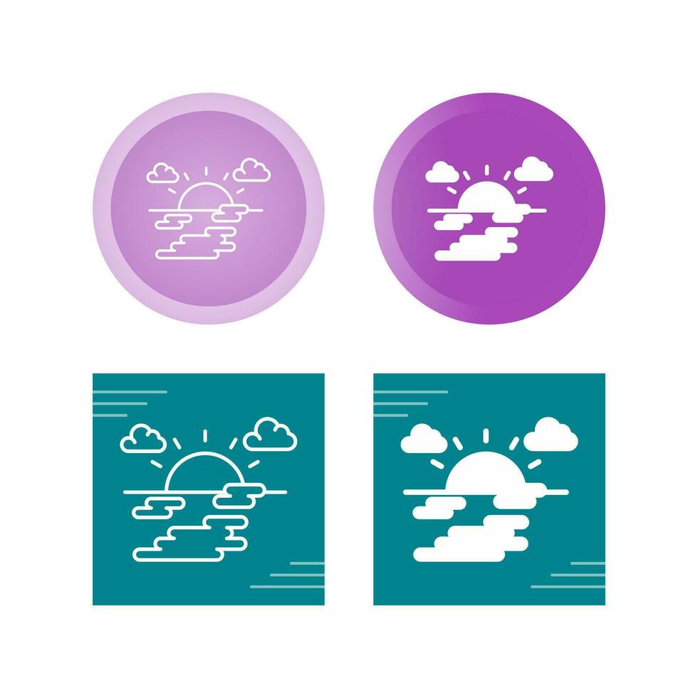 icône de vecteur de brouillard
