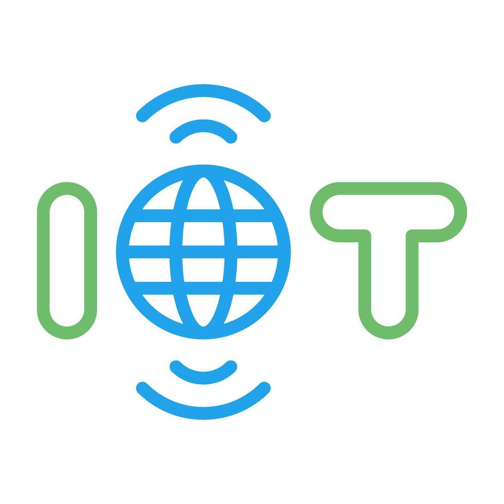 l'Internet de des choses vecteur icône