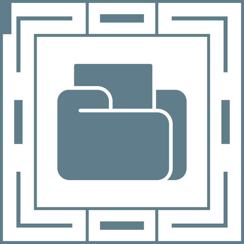icône de vecteur de dossier de fichiers