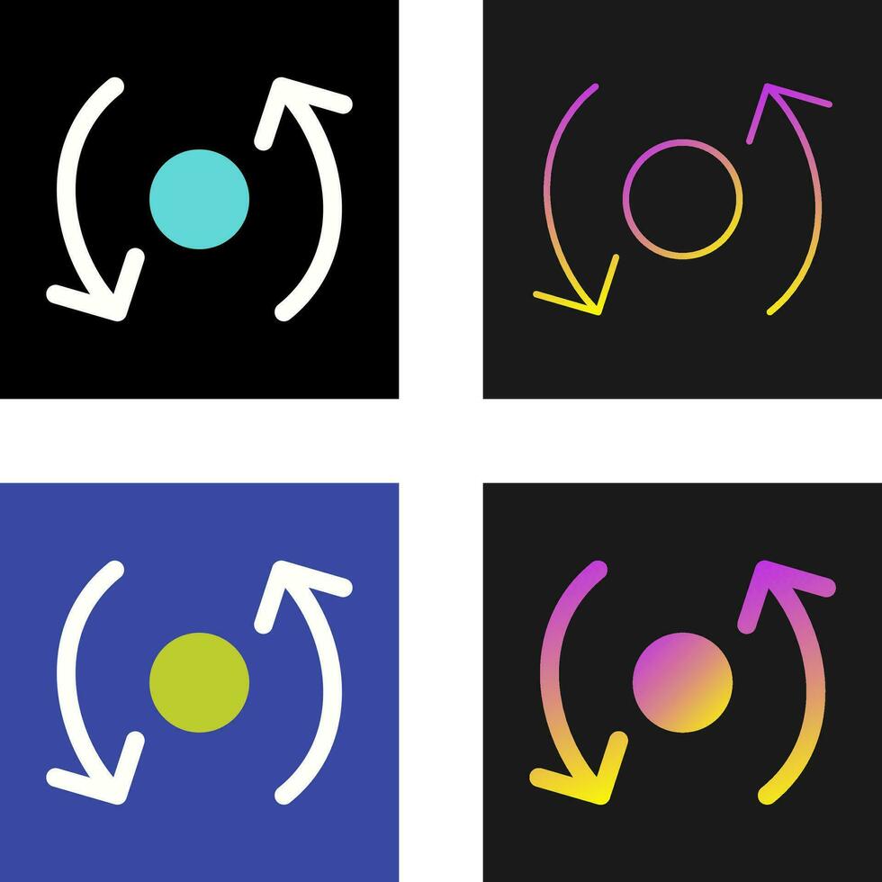 icône de vecteur de synchronisation