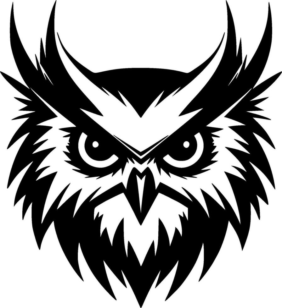 hibou - haute qualité vecteur logo - vecteur illustration idéal pour T-shirt graphique