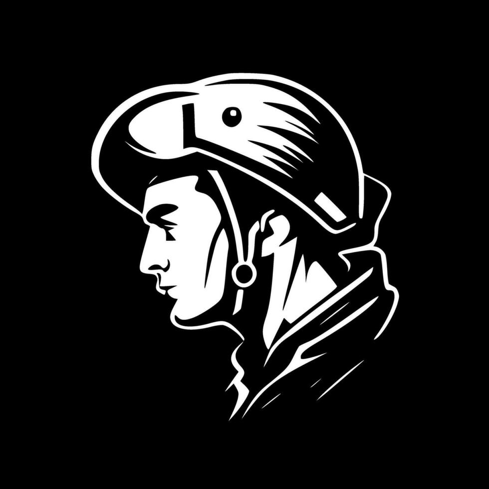 soldat - haute qualité vecteur logo - vecteur illustration idéal pour T-shirt graphique