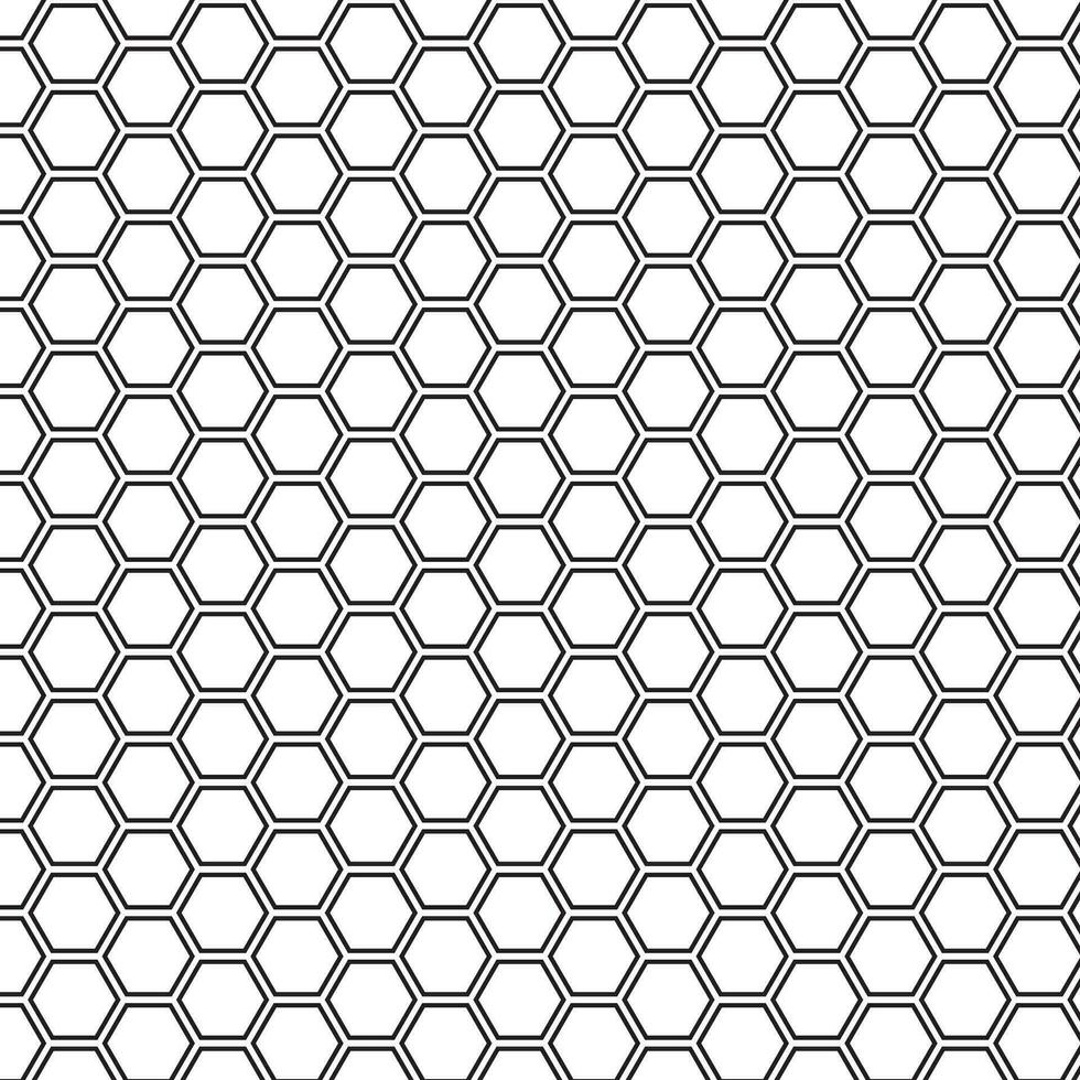 abstrait géométrique noir hexagone Créatif modèle vecteur