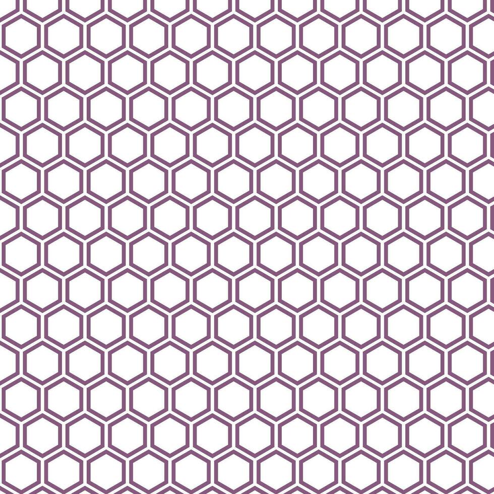 abstrait géométrique violet nid d'abeille modèle vecteur
