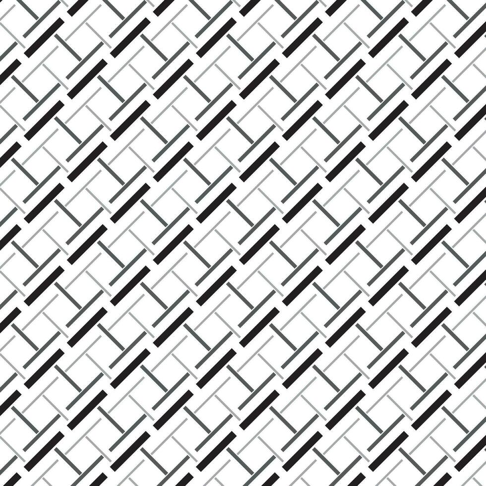 abstrait géométrique noir gris Créatif ligne modèle parfait pour arrière-plan, fond d'écran. vecteur
