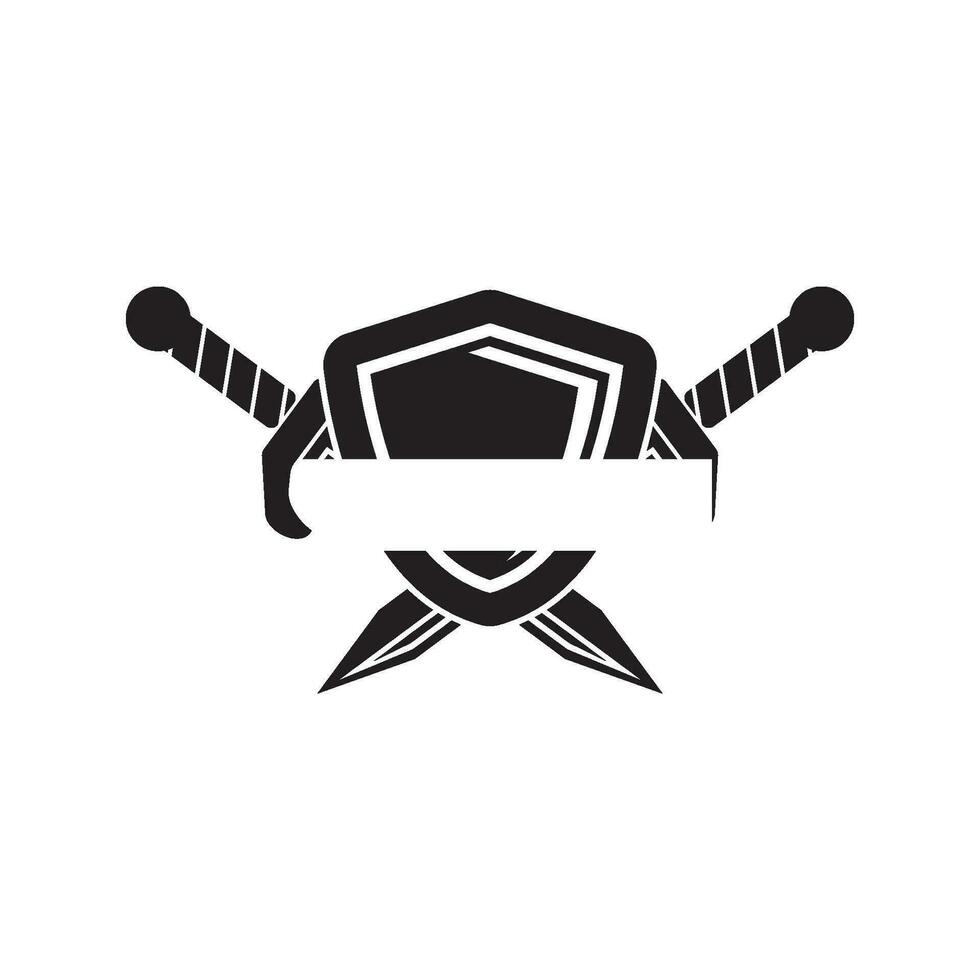 Chevalier casque vecteur illustration pour un icône, symbole ou logo. Chevalier plat logo gladiateur