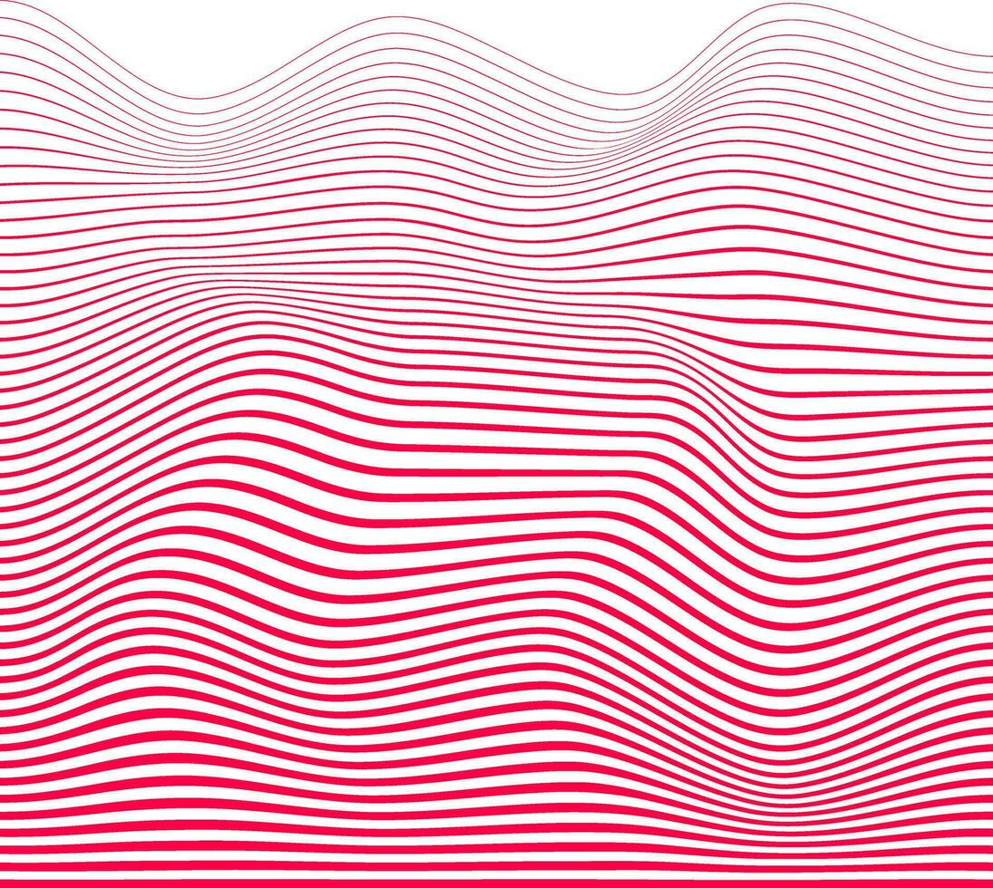rouge vecteur abstrait vague texture ou forme pour produit et affiches. sans pour autant Contexte
