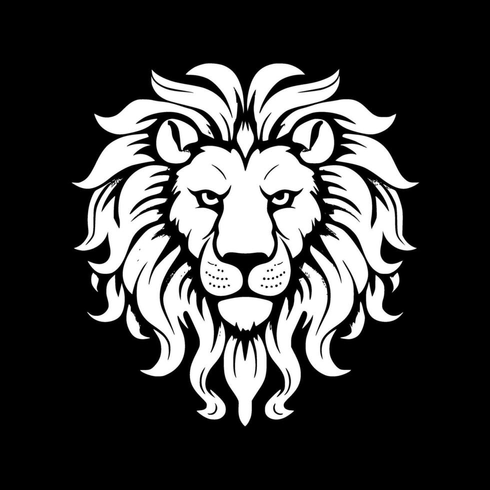 lion, minimaliste et Facile silhouette - vecteur illustration