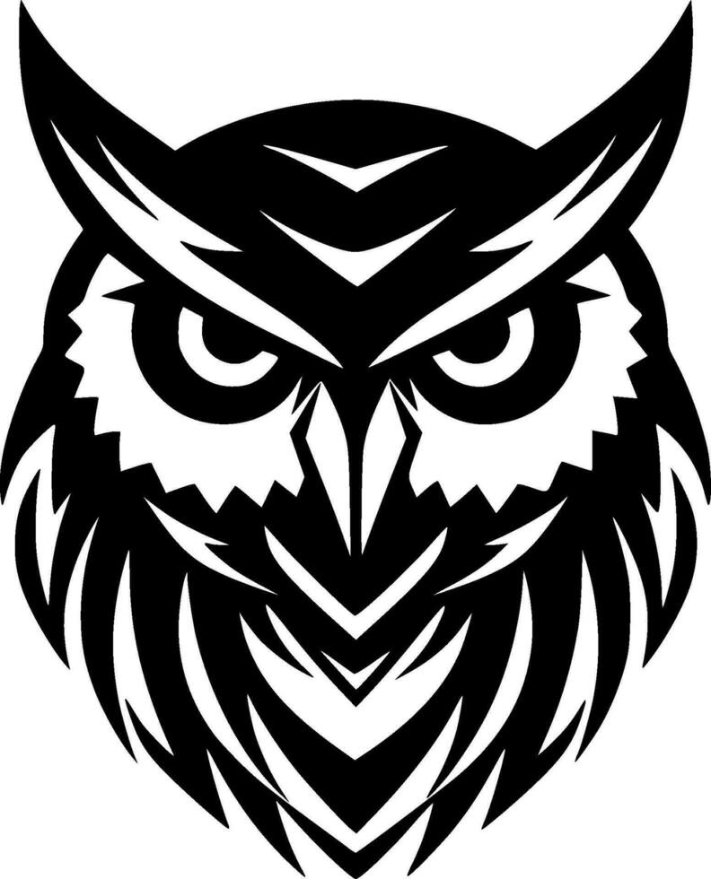 hibou - haute qualité vecteur logo - vecteur illustration idéal pour T-shirt graphique