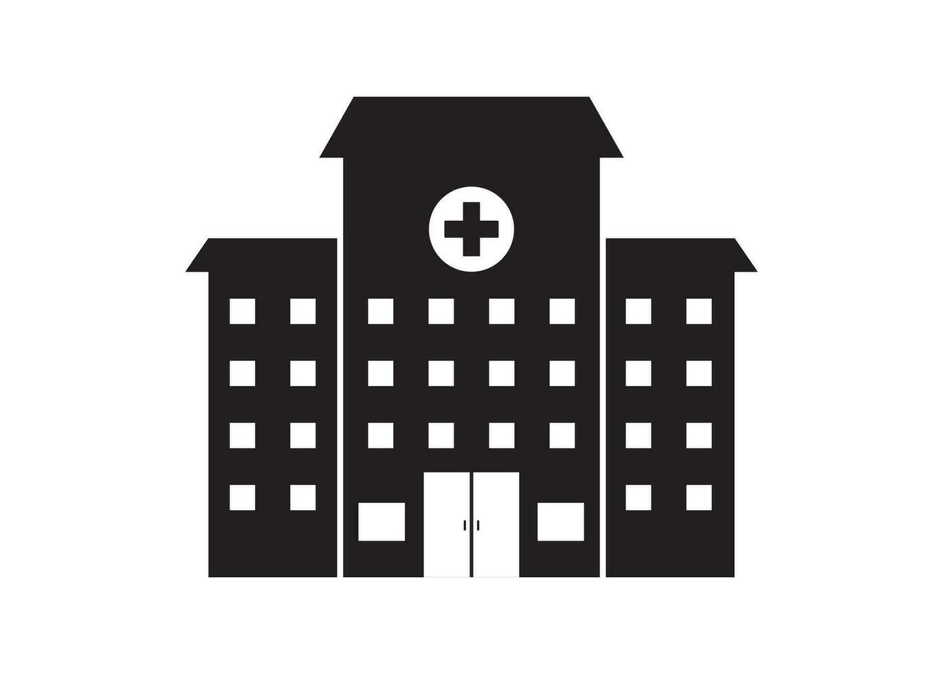 hôpital icône conception illustration vecteur