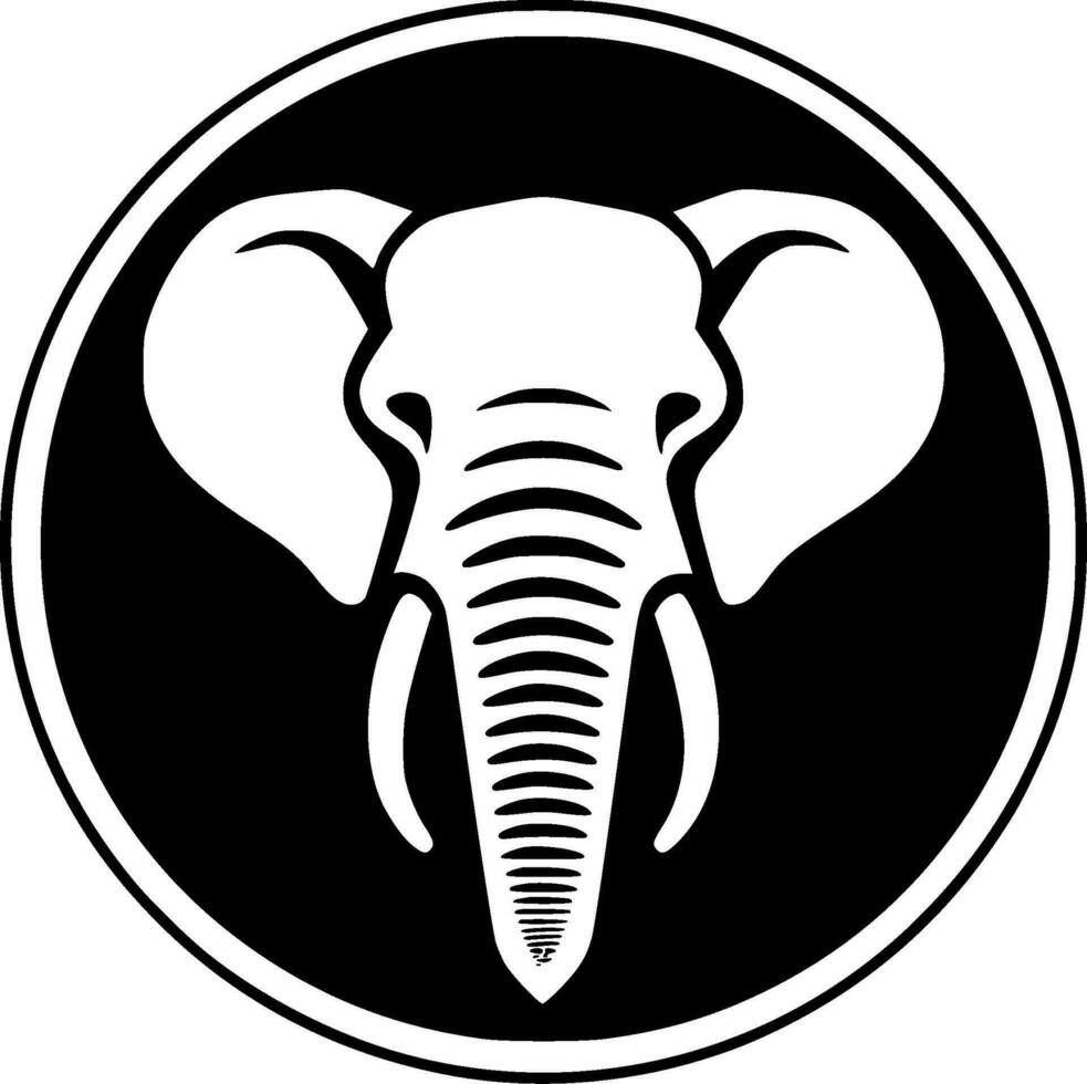 l'éléphant - haute qualité vecteur logo - vecteur illustration idéal pour T-shirt graphique