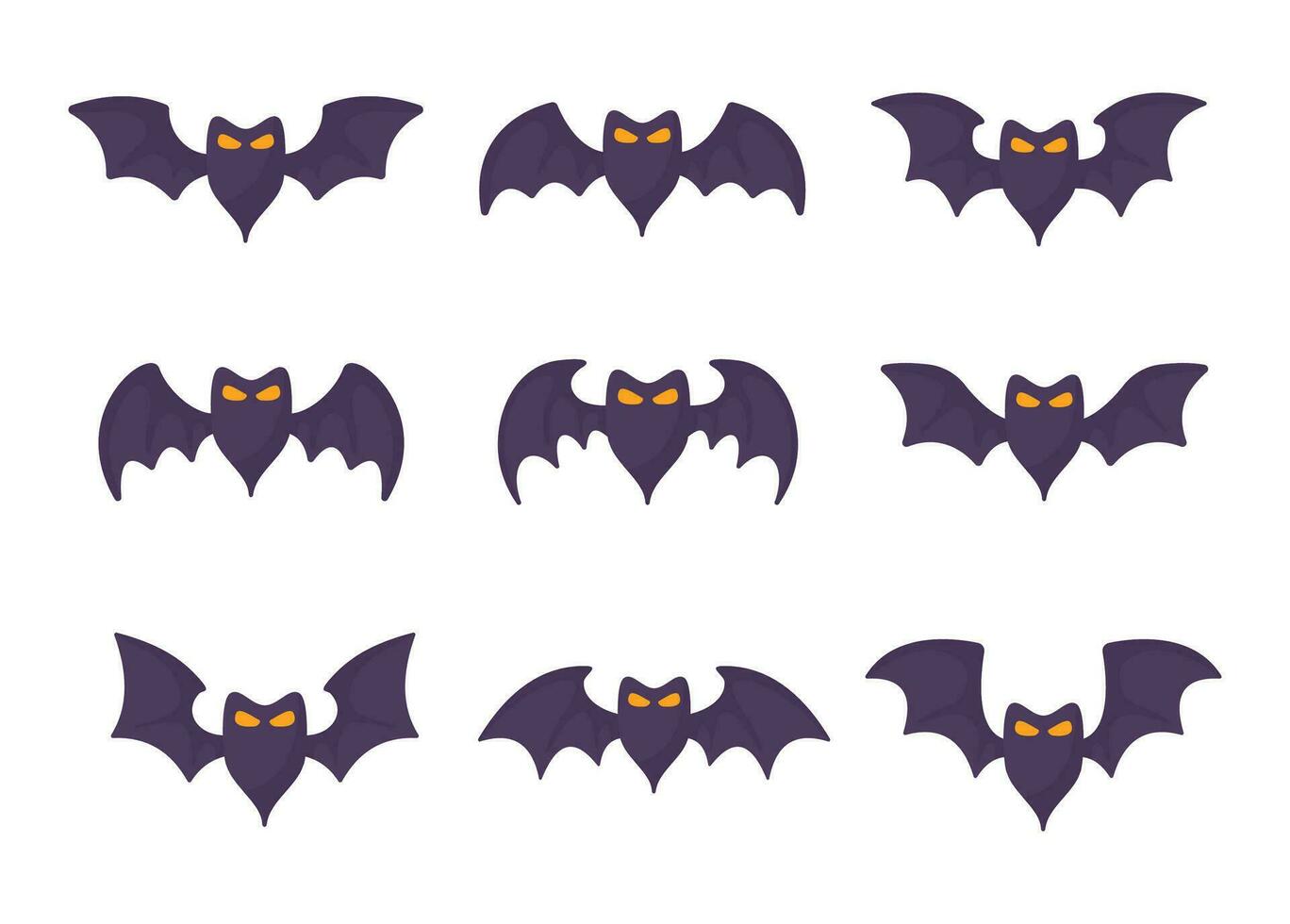 vampire chauve souris dessin animé effrayant fantôme chauve souris du sang sur Halloween vecteur