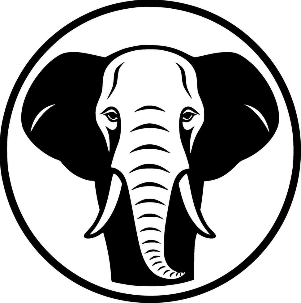 l'éléphant - haute qualité vecteur logo - vecteur illustration idéal pour T-shirt graphique