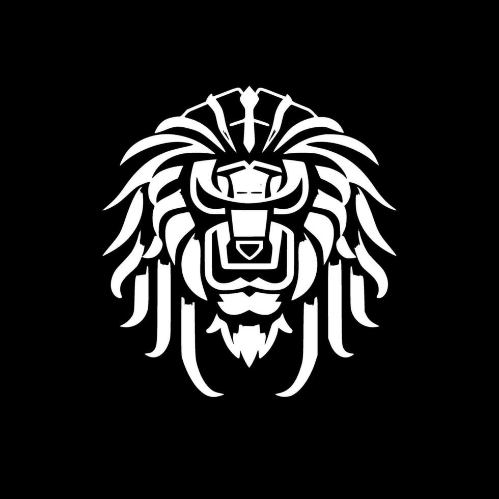 lion, minimaliste et Facile silhouette - vecteur illustration