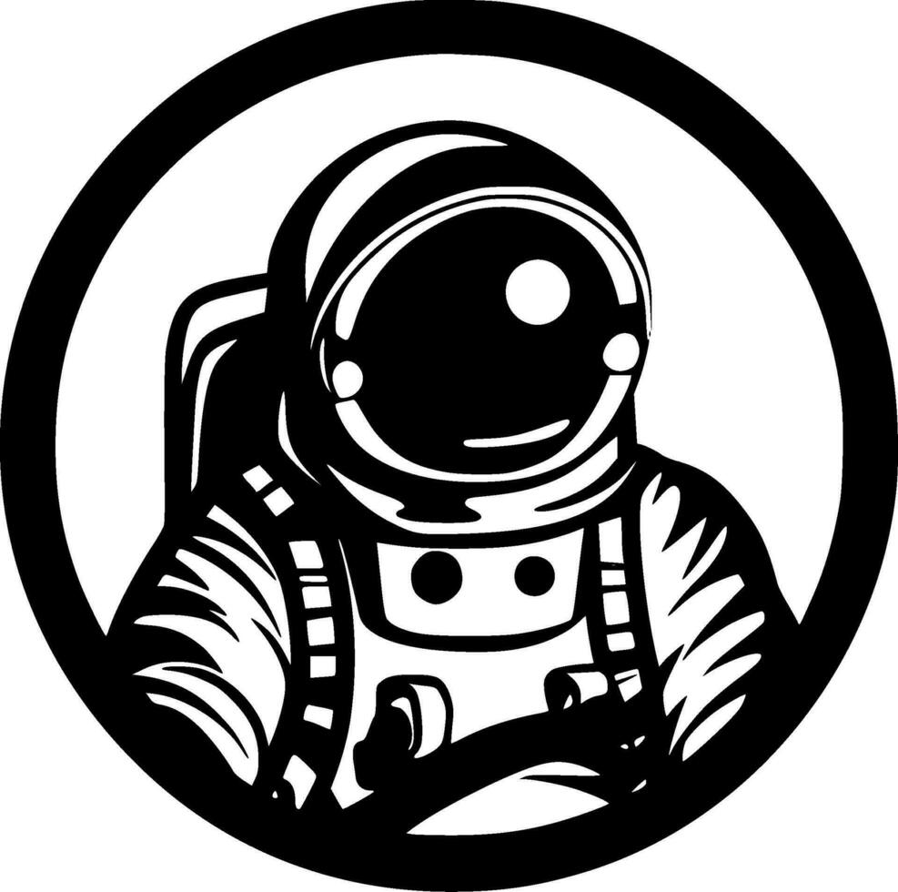 astronaute - haute qualité vecteur logo - vecteur illustration idéal pour T-shirt graphique