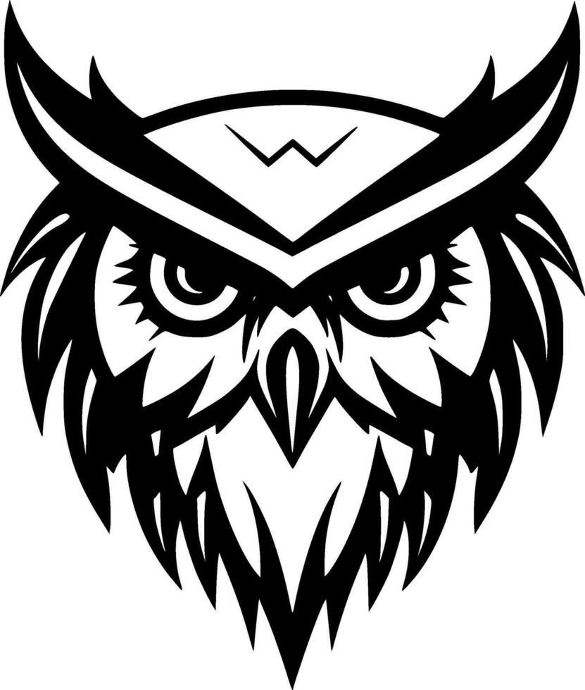 hibou - haute qualité vecteur logo - vecteur illustration idéal pour T-shirt graphique