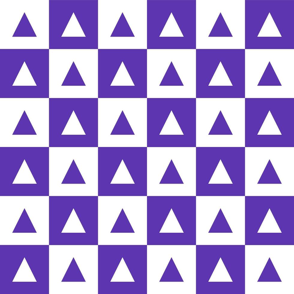 violet Triangle modèle Contexte. Triangle modèle Contexte. Triangle Contexte. sans couture modèle. pour toile de fond, décoration, cadeau emballage vecteur