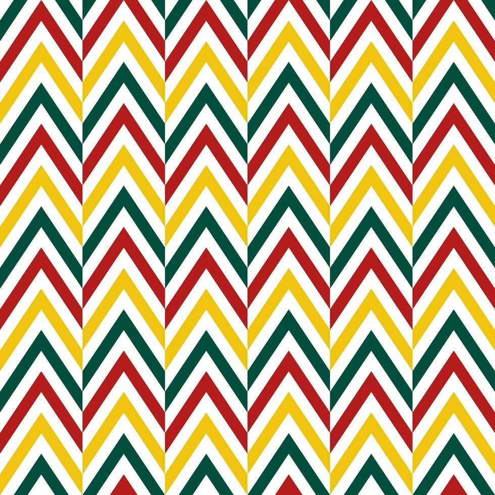 rouge et vert chevrons modèle. chevrons vecteur modèle. sans couture géométrique modèle pour vêtements, emballage papier, toile de fond, arrière-plan, cadeau carte, Noël décoration.